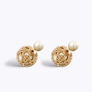 NWOT Dior Tribal Earrings